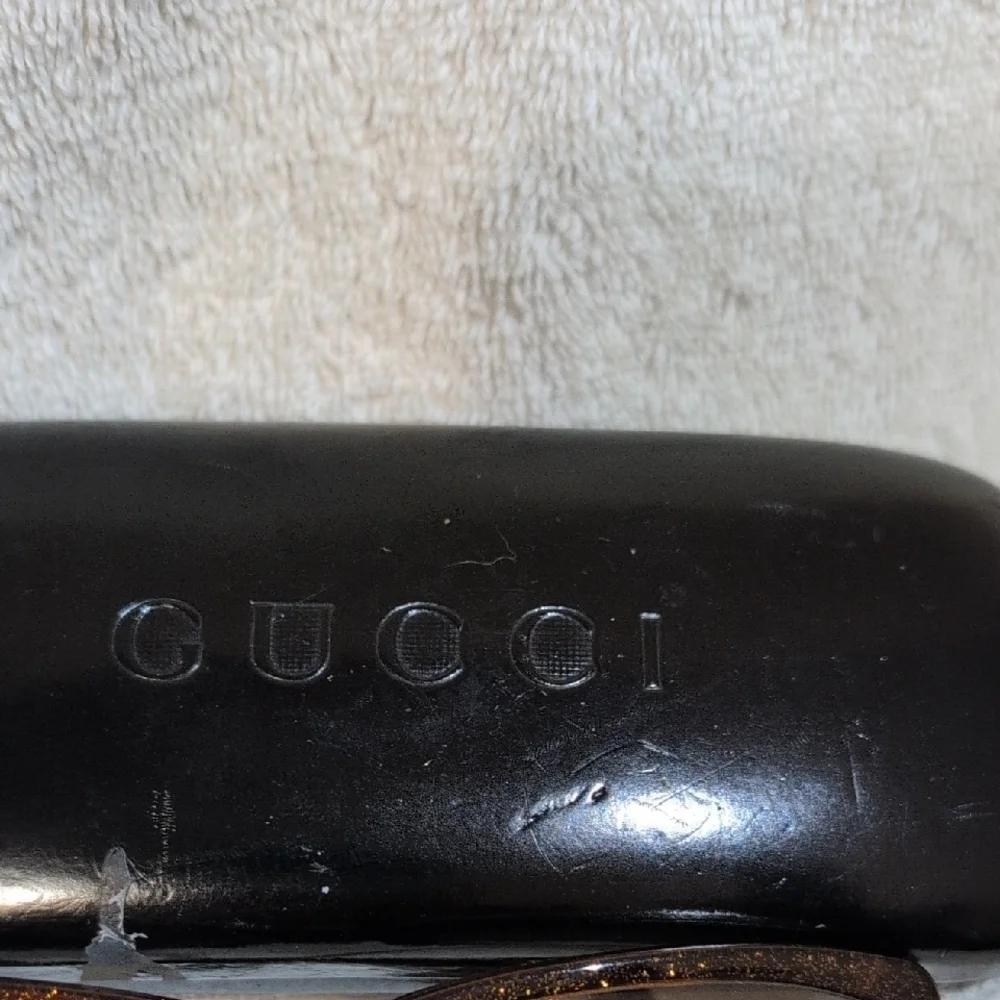 Gucci Women's Sparkling Brown Glasses